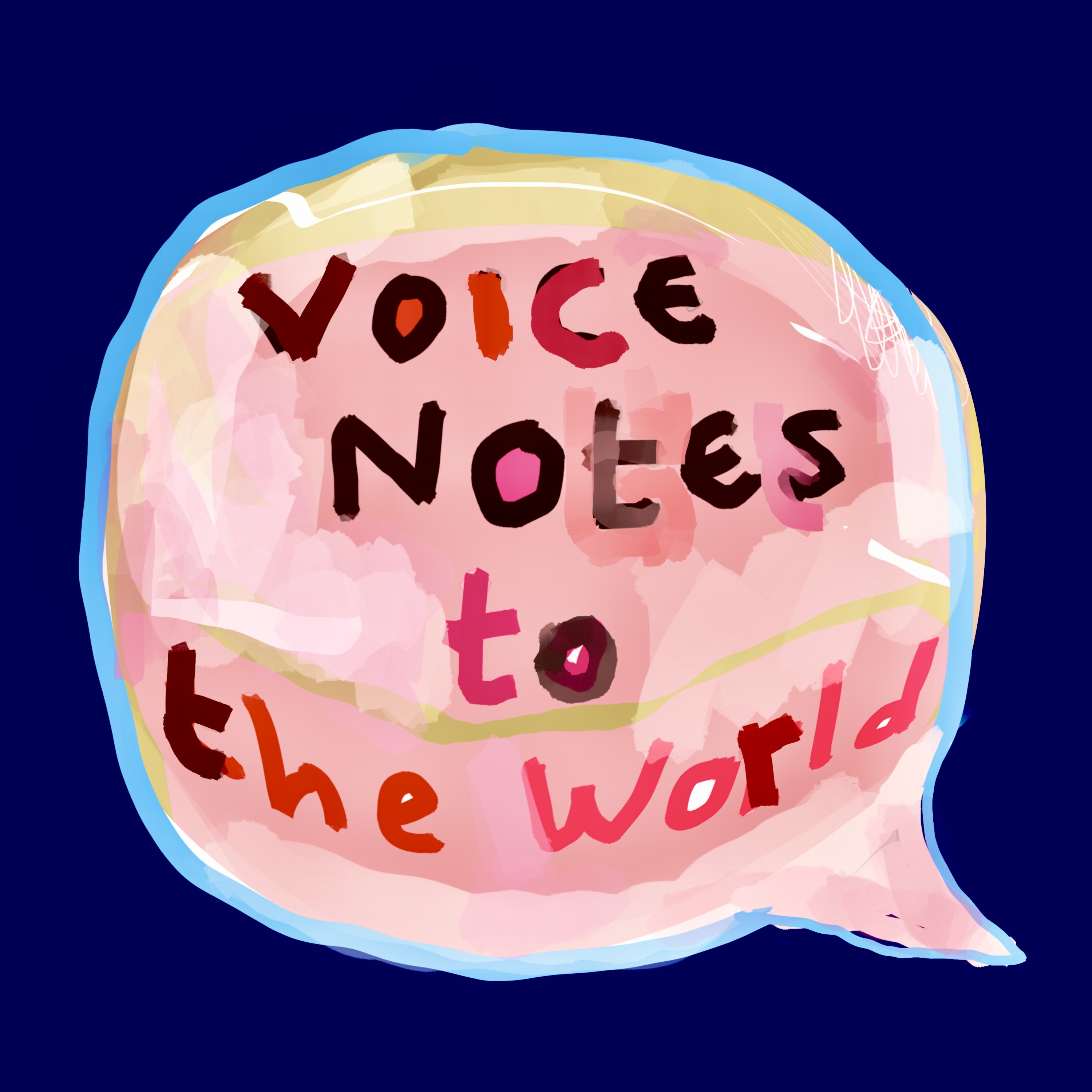 Voice Notes to the World logo.